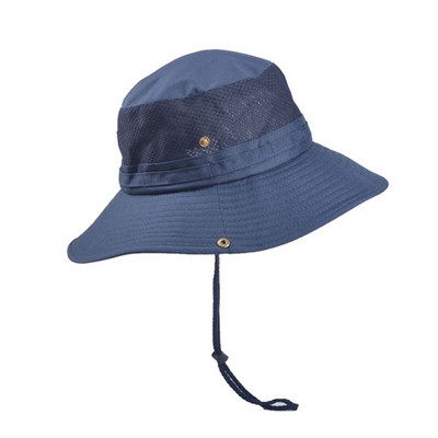 Meeste suvine päikesekaitsekreem kalapüügimüts välisspordiks päikesevari UV-kaitse hingav reisimine ronimine ratsutamispüügimütsid