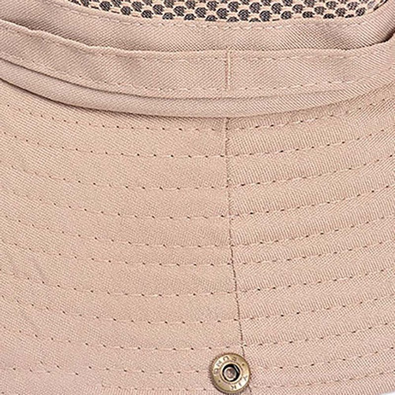 Meeste suvine päikesekaitsekreem kalapüügimüts välisspordiks päikesevari UV-kaitse hingav reisimine ronimine ratsutamispüügimütsid