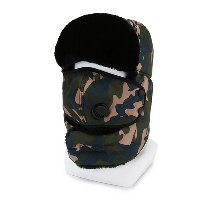 Talvine soe müts õues meeste naiste ratsamüts sall paks kõrvaklapp Tuulekindel Lei Feng müts Suusk uduvastane matkamine puuvill