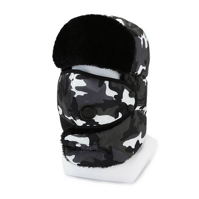 Talvine soe müts õues meeste naiste ratsamüts sall paks kõrvaklapp Tuulekindel Lei Feng müts Suusk uduvastane matkamine puuvill