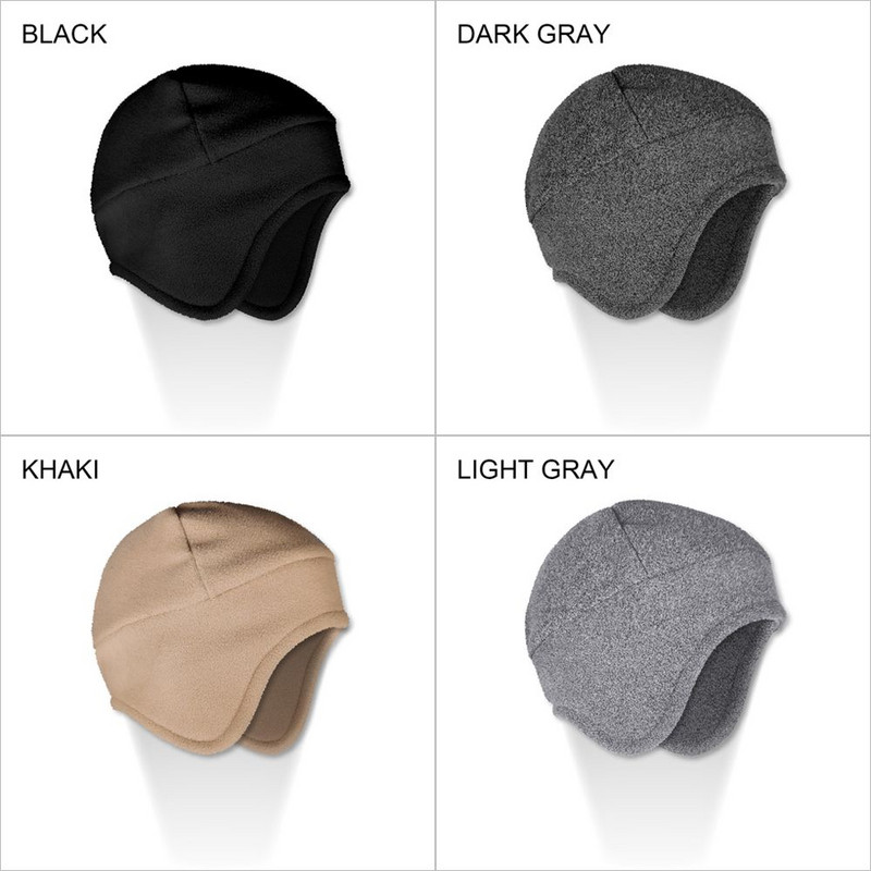 Мъже Жени Колоездене Поларено руно Спорт на открито Топла шапка Шапка Ветроустойчива шапка за защита на ушите
