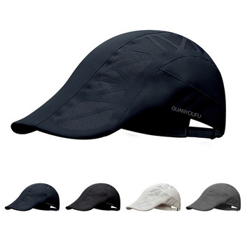 Суха бейзболна лятна мрежа 8 цвята Gorras Cap Cap Cap Visor Mens Hat Sport Cool Fashion Caps 2022 Quick Outdoor Popular