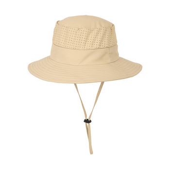 Лятна анти-UV слънчева шапка Външна едноцветна слънцезащитна шапка с кофа Бягащ риболов Спортни слънцезащитни капачки за сенници Ежедневна шапка
