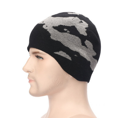 Outdoor Thermal Knit Cap Winter Hat Men Warm Tactical Military Cap Hiking Camping Cycling Hat Sport Mountain Ski Cap