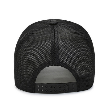 NIXHIT Fashion Ανδρικό καπέλο μπέιζμπολ Summer Mesh Quick Dry αναπνεύσιμο φορτηγό για υπαίθριο χώρο αθλητικό ψάρεμα Πεζοπορία Οδήγηση Καπέλο αναρρίχησης A280