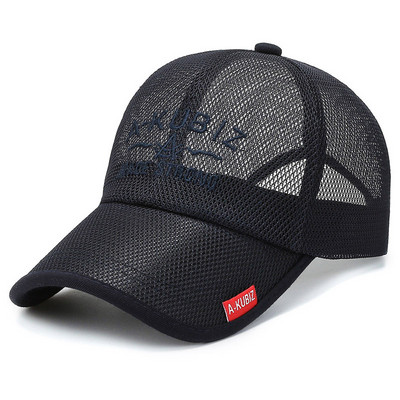 NIXHIT modna muška bejzbol kapa Ljetna mrežasta prozračna brzosušiva kapa Kamion Sport na otvorenom Planinarenje Vožnja Ribolov Šešir za penjanje A278