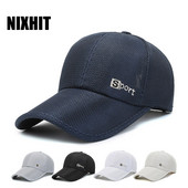 NIXHIT Лятна модна мъжка бейзболна шапка Бързосъхнеща дишаща мрежеста камионка Спорт на открито Риболов Туризъм Шофиране Шапка за катерене A288
