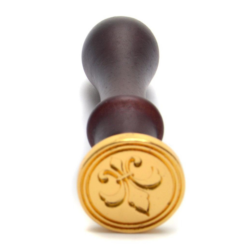 Комплект печати Ahelos, За восък, 6 приставки, Кафяв