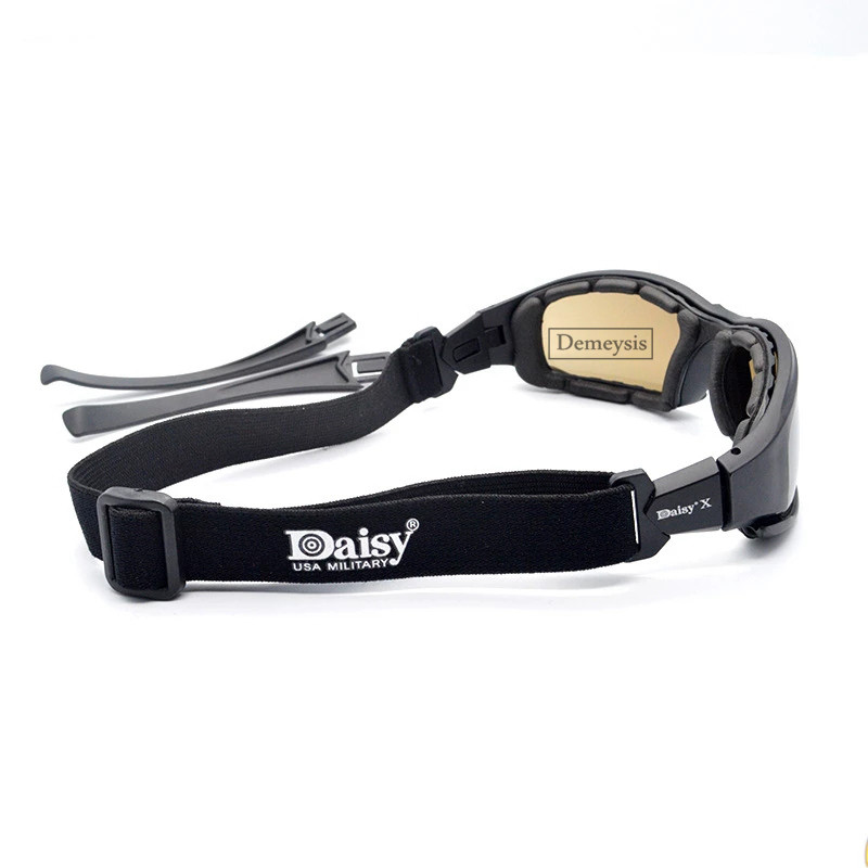 Daisy Tactical polarizētās brilles militārās aizsargbrilles armijas saulesbrilles ar 4 objektīviem oriģinālā kastīte vīriešiem šaušanai pārgājiena brilles Gafas