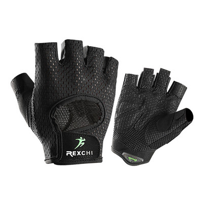 Γάντια γυμναστικής GYM Ανδρικά γάντια γυμναστικής αθλητικής προπόνησης για γυναικεία γάντια καρπού με μισό δάχτυλο Αντιολισθητικά γάντια κατασκευής σώματος