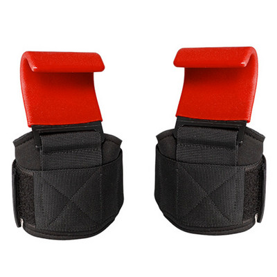 Svorio kėlimo rankenos kabliukai Kėlimo kablys Ranka ir treniruoklis Fitneso riešo dirželiai Sunkios apkrovos prisitraukimai Galios kėlimo rankenos Paminkštintas treniruočių kabliukas