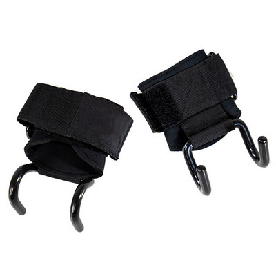 Svorio kėlimo rankenos kabliukai Kėlimo kablys Ranka ir treniruoklis Fitneso riešo dirželiai Sunkios apkrovos prisitraukimai Galios kėlimo rankenos Paminkštintas treniruočių kabliukas