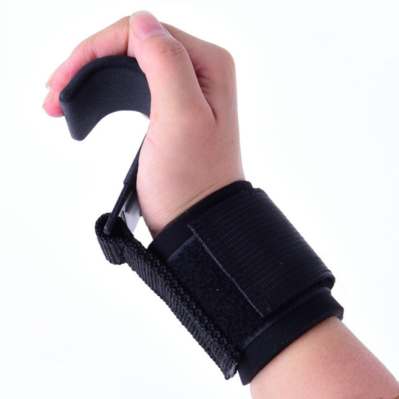 Svorio kėlimo rankenos kabliukai Kėlimo kablys Ranka ir treniruoklis Fitneso riešo dirželiai Sunkios apkrovos prisitraukimai Galios kėlimo rankenos Paminkštintas treniruočių kabliukas