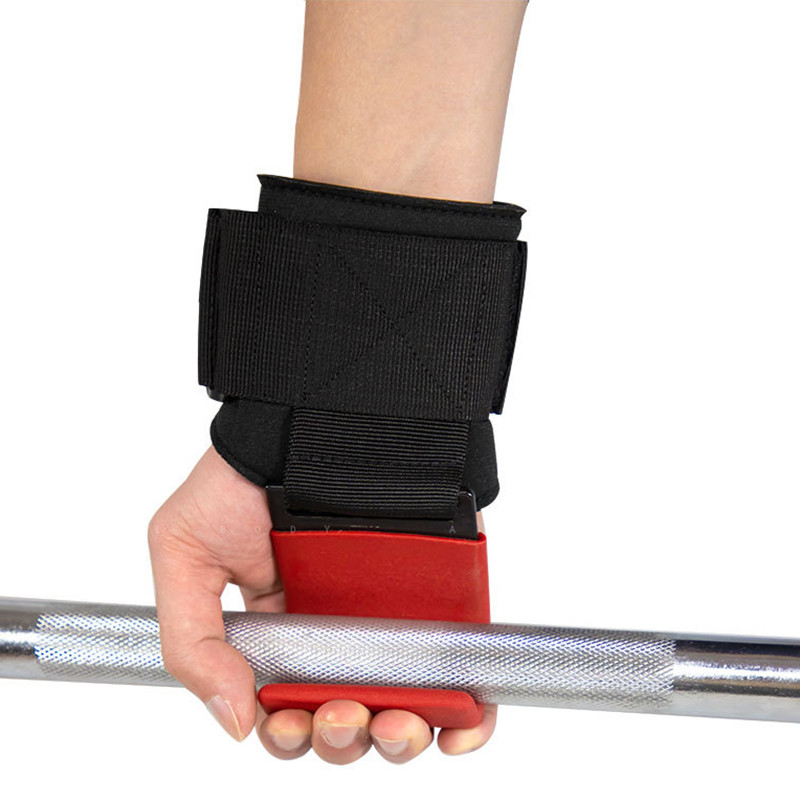 Svorio kėlimo rankenos kabliukai Kėlimo kablys Ranka ir treniruoklis Fitneso riešo dirželiai Sunkios apkrovos prisitraukimai Galios kėlimo rankenos Paminkštintas treniruočių kabliukas