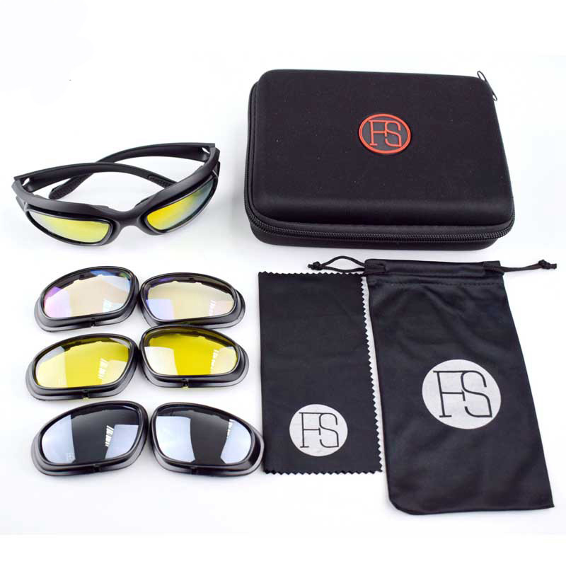 X7 polariseeritud päikeseprillid taktikalised prillid sõjaväeprillid C5 jahilaskmisprillid õues mägironimismatkamise prillid