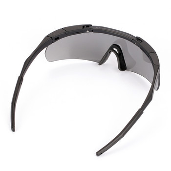 Нови военни очила, бронирани, удароустойчиви HD лещи UV400, външни за мъжки слънчеви очила, очила, тактически очила за стрелба
