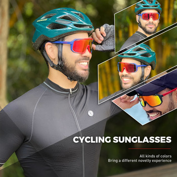Планински слънчеви очила Колоездене Велосипедни очила UV400 Защитни слънчеви очила Спорт на открито Пътен туризъм Дамски очила за пътуване