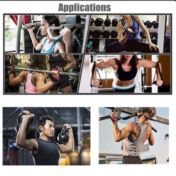 Фитнес ръкавици Фитнес ръкавици за вдигане на тежести Бодибилдинг Обучение Спортни упражнения Спортни тренировъчни ръкавици за мъже, жени M/L/XL Спорт