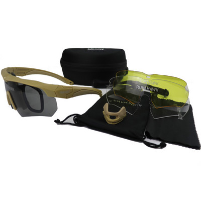 Sõjaväe taktikalised prillid Maastikuratta spordi päikeseprillid Sõjaväe jahindus Õhkrelvadest Tulistamiskaitseprillid Välisvarustus