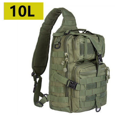 Meeste taktikaline õlakott Molle Kamuflaaž Sling Armeekottid Sõjaväe Matkamatka Matkapakk Rünnakott Kalapüügi Jahi Seljakott