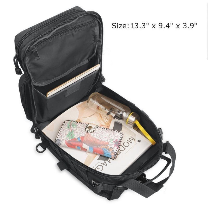 Meeste taktikaline õlakott Molle Kamuflaaž Sling Armeekottid Sõjaväe Matkamatka Matkapakk Rünnakott Kalapüügi Jahi Seljakott