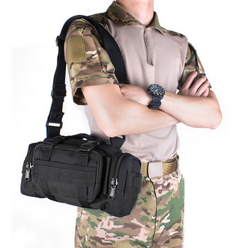 Туристическа чанта за кръста на открито 600D Водоустойчива Оксфордска катерачна чанта за през рамо Военна тактическа риболовна чанта за къмпинг Mochila Bolsa