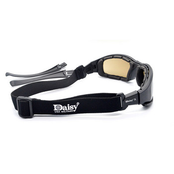Polarized Sunglasses Men Hunting Shooting Airsoft Eyewear Original Box 4 Glasses Daisy C5 X7 Glasses Tactical Military Goggle