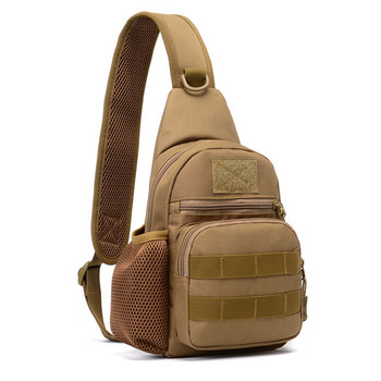 Military Tactical Sling Shoulder Bag ανδρική πεζοπορία σε εξωτερικό χώρο Κάμπινγκ Στρατός Κυνήγι Μπουκάλι ψαρέματος Σακίδιο πλάτης Sling Molle