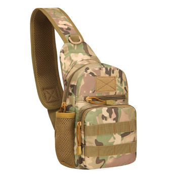 Military Tactical Sling Shoulder Bag ανδρική πεζοπορία σε εξωτερικό χώρο Κάμπινγκ Στρατός Κυνήγι Μπουκάλι ψαρέματος Σακίδιο πλάτης Sling Molle