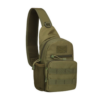 Military Tactical Sling Shoulder Bag ανδρική πεζοπορία σε εξωτερικό χώρο Κάμπινγκ Στρατός Κυνήγι Μπουκάλι ψαρέματος Σακίδιο πλάτης Sling Molle