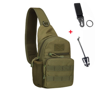 Sõjaväe taktikaline tropi õlakott meeste õues matkamine telkimine armee jahindus kalapudel rinnakott Sling Molle seljakott