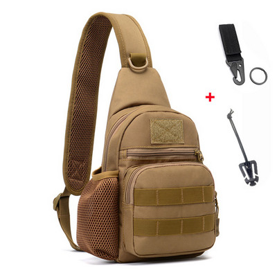 Sõjaväe taktikaline tropi õlakott meeste õues matkamine telkimine armee jahindus kalapudel rinnakott Sling Molle seljakott