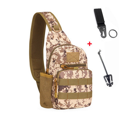 Sõjaväe taktikaline tropi õlakott meeste õues matkamine telkimine armee jahindus kalapudel rinnakott Sling Molle seljakott
