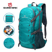 QUESHARK Professional 40L ülikerge uuendatud veekindel kokkupandav välikämpingu seljakott roniv matkareisikott 3 värvi