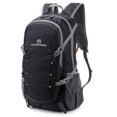QUESHARK Professional 40L ülikerge uuendatud veekindel kokkupandav välikämpingu seljakott roniv matkareisikott 3 värvi