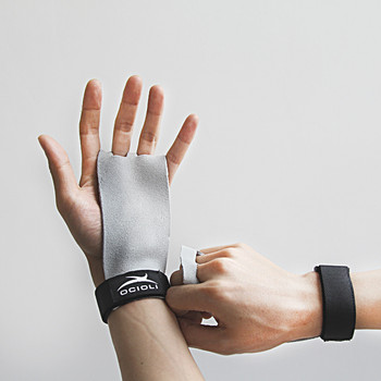 Gym Crossfit Ръкавици за вдигане на тежести Гимнастика Ръкохватка Синтетична кожа Предпазител Защита на дланта Ръкавица за набиране на щанга Дъмбел