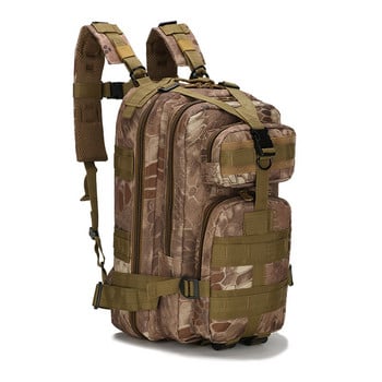 Тактическа раница Army Outdoor Bag 2020 1000D найлон Спорт Къмпинг Туризъм Риболов Лов Катерене Колоездене Раница на открито 28L