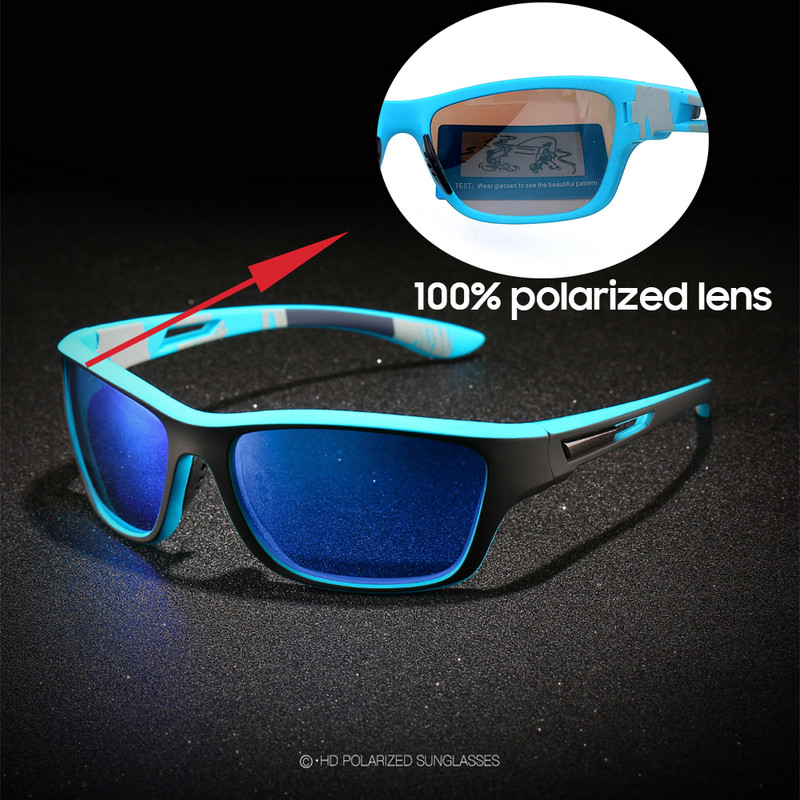 VIVIBEE meeste jalgrattasõidu polariseeritud päikeseprillid mägimatkaprillid Sport 2022 ronimissinised peegliga päikeseprillid