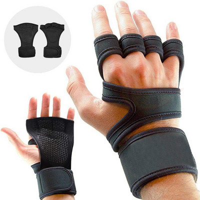 Εξοπλισμός γυμναστικής άρση βαρών KettleBell αλτήρες γάντια Γυναικεία ανδρική γυμναστική Αθλητικά λαβές Body Building Προστατευτικό καρπού παλάμης χεριών