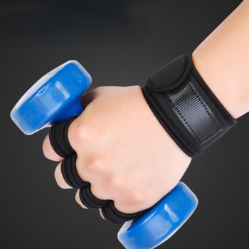 Тренировъчни ръкавици за вдигане на тежести за жени Мъже Фитнес Спорт Бодибилдинг Гимнастика Дръжки Фитнес зала Ръкавици за защита на дланта Ръкавици за защита на китката