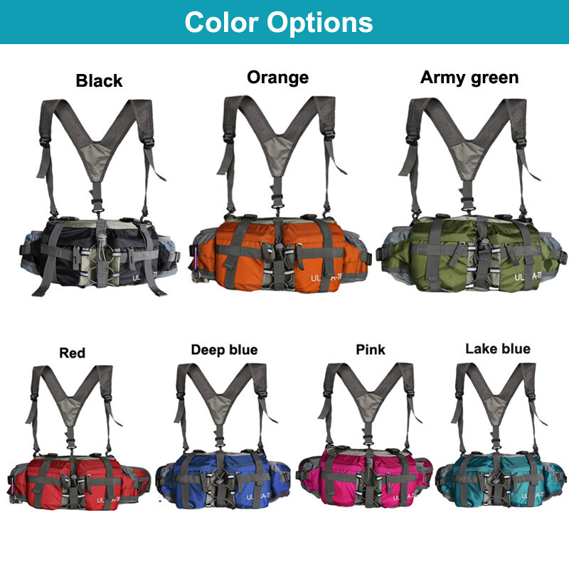 ULTRA-TRI Sportska torba oko struka na otvorenom Vodootporna višenamjenska biciklistička ruksak za planinarenje 5L