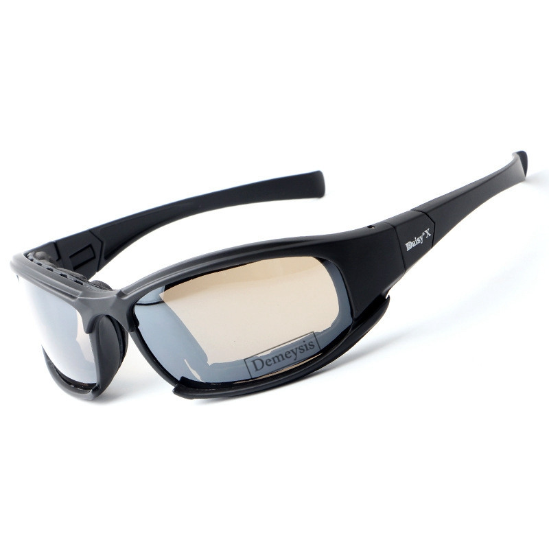 Õues 4 objektiiviga taktikalised kamuflaažiprillid Airsofti taktikalised kaitseprillid Tuulekindlad kaitseprillid matkalaskmiseks