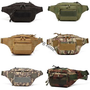 Ανδρικά αδιάβροχα Molle Waist Fanny Pack Tactical Military Sport Army Bag Πεζοπορία Ψάρεμα Κυνήγι Πακέτο ζώνης ταξιδιού για κάμπινγκ