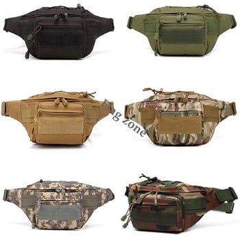 Външна мъжка водоустойчива Molle Waist Fanny Pack Тактическа военна спортна армейска чанта Туризъм, Риболов, Лов, Къмпинг, Пътна коланска чанта