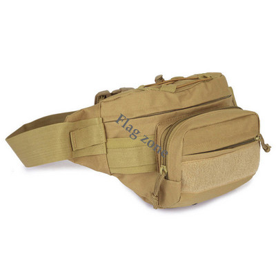 Õues veekindel Molle Waist Fanny Pack Taktikaline Sõjaväe Sport Armeekott Matkamine Kalapüük Jahindus Telkimine Reisivööpakk