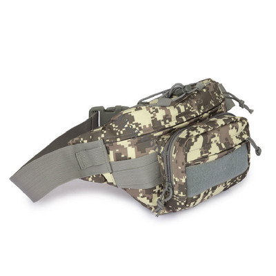 Õues veekindel Molle Waist Fanny Pack Taktikaline Sõjaväe Sport Armeekott Matkamine Kalapüük Jahindus Telkimine Reisivööpakk