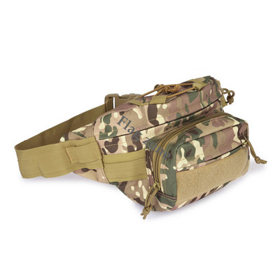 Õues veekindel Molle Waist Fanny Pack Taktikaline Sõjaväe Sport Armeekott Matkamine Kalapüük Jahindus Telkimine Reisivööpakk