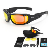 Daisy C6 Taktičke naočale za pucanje Naočale otporne na eksploziju, otporne na vjetar, Vojne naočale za noćno gledanje, otporne na udarce, motociklističke naočale