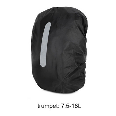 Veekindel seljakoti vihmakate libisemisvastane ristpandlaga rihm Ülimalt kerge ja kompaktne kaasaskantav seljakoti kate helkurribadega