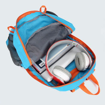 20L преносима сгъваема раница Сгъваема чанта за планинарство Свръхлека раница за катерене на открито Колоездене Раница за пътуване Туризъм Дневна раница